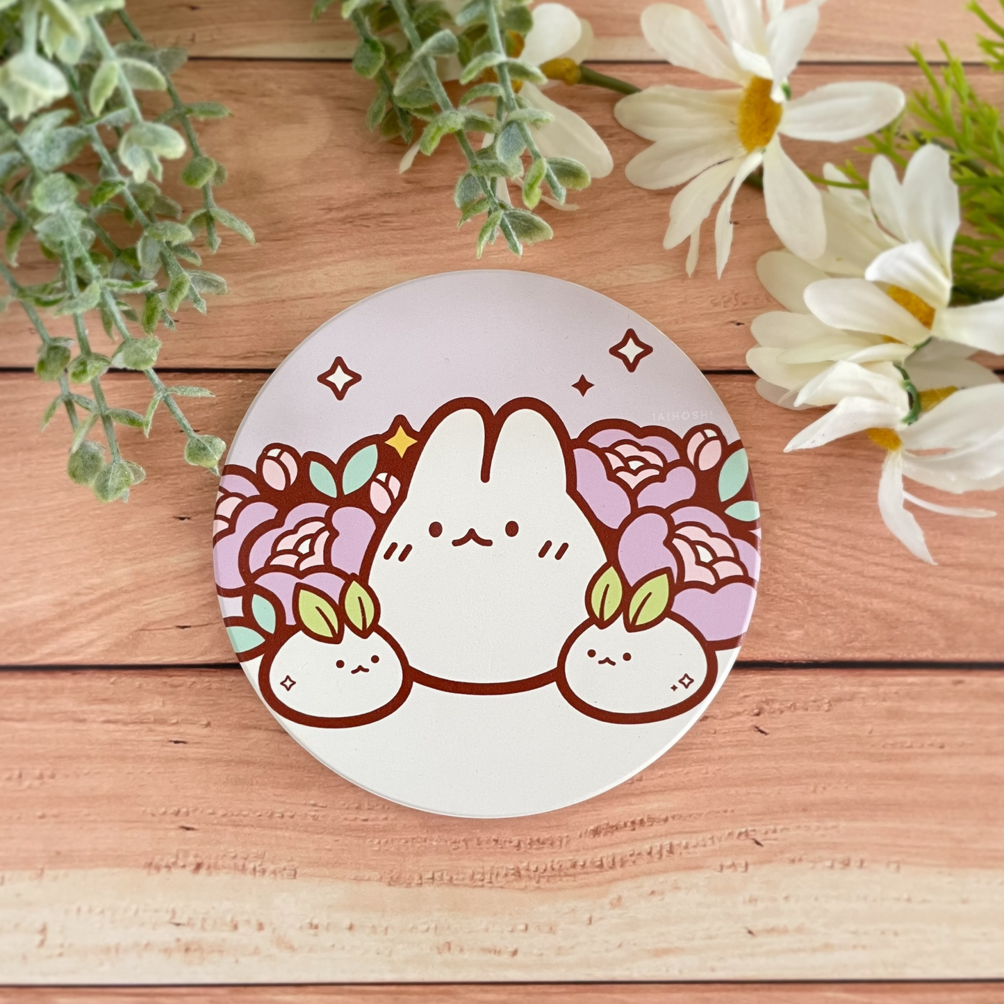 Snow Bunnies Coaster