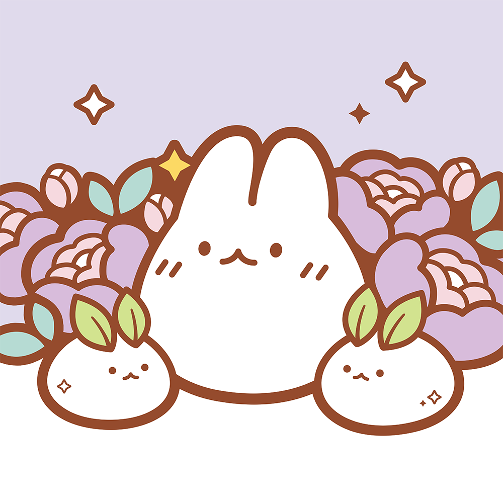 Cushion Cover: Snow Bunnies