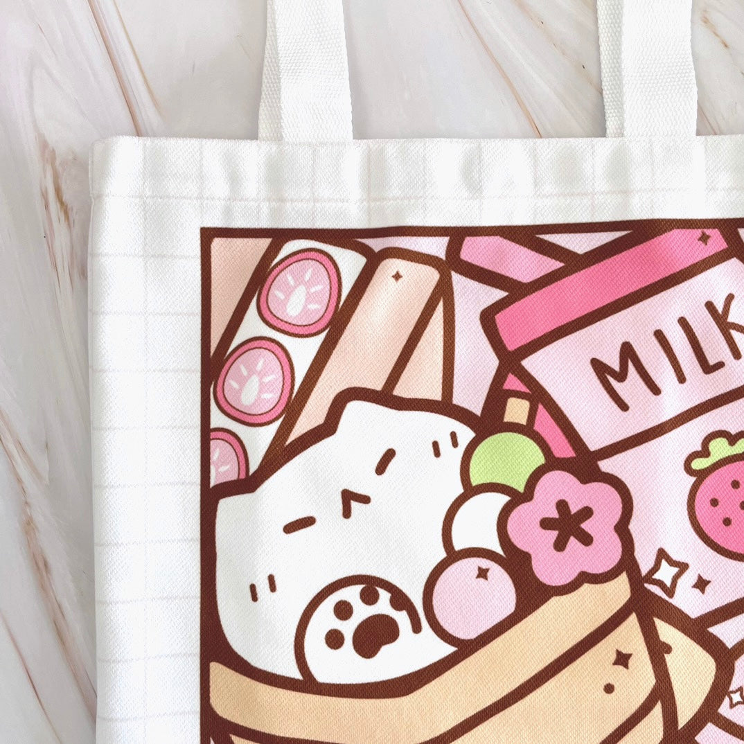 Taiyaki Cat Tote Bag