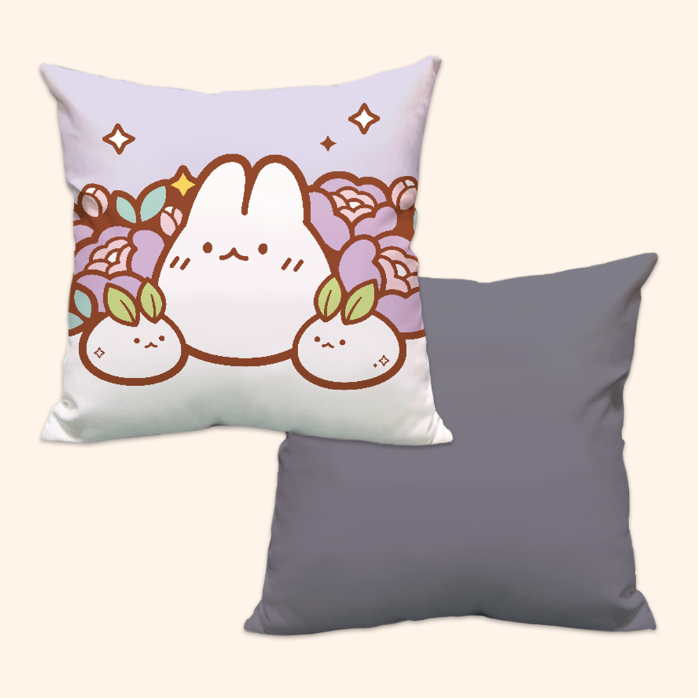 Cushion Cover: Snow Bunnies