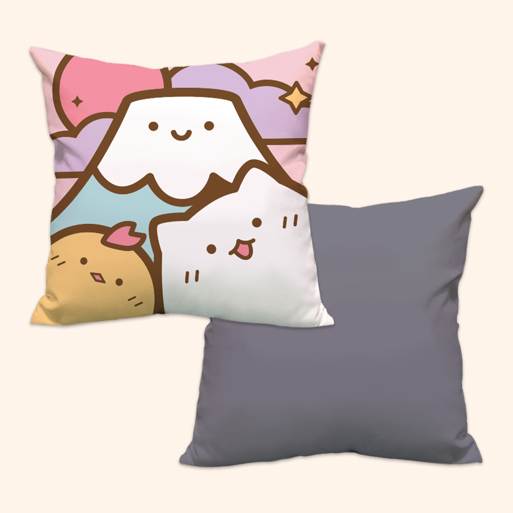 Cushion Cover: Nyan! Fuji