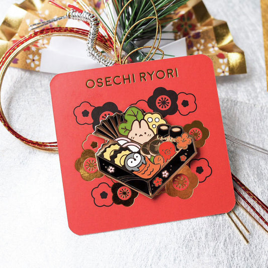 Osechi Ryori: Festive Collab Pin by @iaihoshi & @mofuseasons