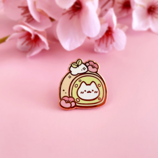 Sakura & Matcha II: Kitty Roll Cake