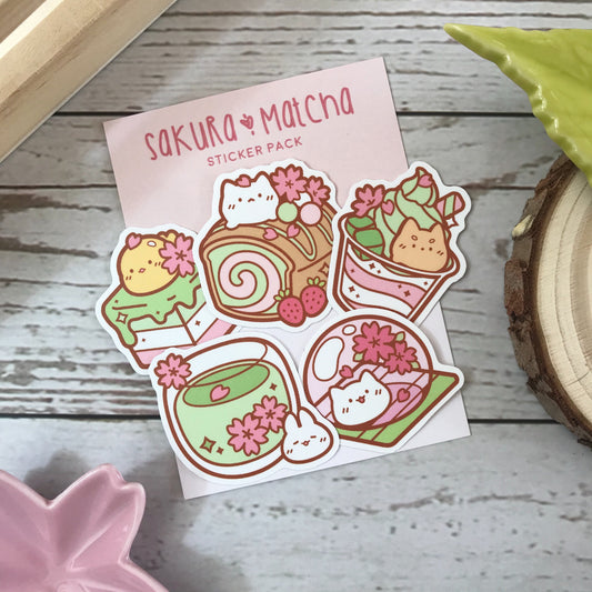 Sakura & Matcha: Sticker Pack